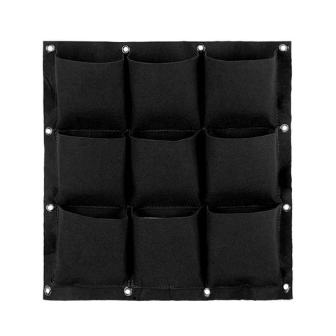 Wall Hanging Planting Bags For Garden Vertical Green Grow Bag Outdoor Indoor Planter Multi Pocket Flower Vegetable Living Pots