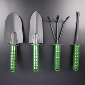 4pcs/lot Garden Tool Combination Flower Planting Shovel Garden Plastic Handle four-piece Flower Shovel Hand Tools