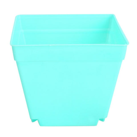 Flower Pot Square Planters Plastic 10*10cm Plant Care Soil Accessories Gardening Supplies Vase Creative Mini Colorful