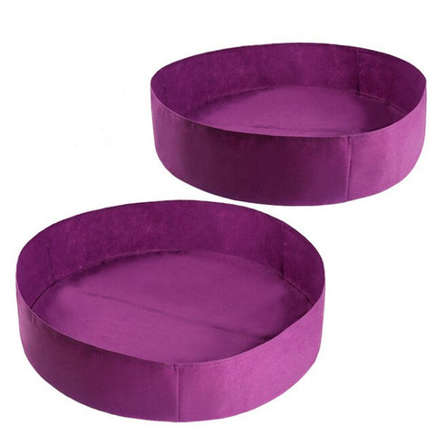 Home Grow Bag Planting Container Garden Large Capacity Non-woven Fabric Indoor Outdoor Durable Felt Round Cultivation Vegetable