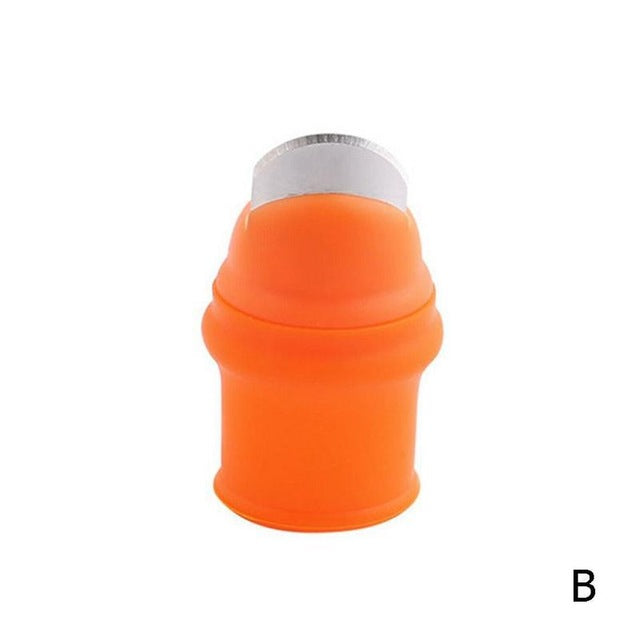 1pcs Silicone Gloves For Thumb Knife Cutting Vegetable Pinching Machine Finger Protector Protective Gears Garden Tools