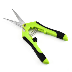 1 pcs Gardening Shearing Pruning Hand Pruner Functional Cutter with Straight Stainless Steel Grape Fruit Pruner Garden Tools