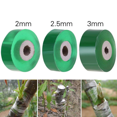 2/2.5/3cm Grafting Tape GardenGrafting Tape Garden Tools Fruit Tree Secateurs Engraft Branch Gardening bind belt PVC tie Tape