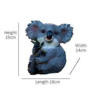 Y.DSHH Outdoor Garden Sculptures Koala Shape For Garden Decoration Waterproof Outdoor Animal Resin Yard Garden Decor Sculptures