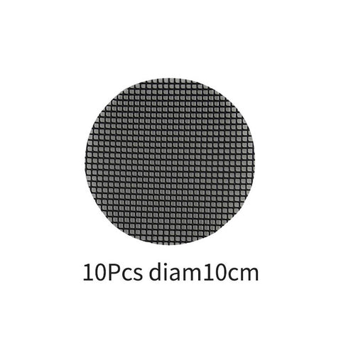 1 set of flowerpot hole mesh mats Bonsai basin bottom grid mat Multi-function Breathable gasket Gardening accessories