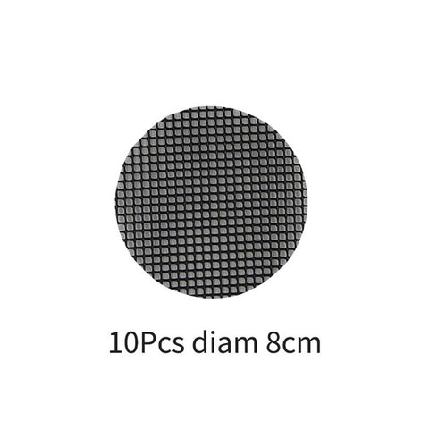 1 set of flowerpot hole mesh mats Bonsai basin bottom grid mat Multi-function Breathable gasket Gardening accessories