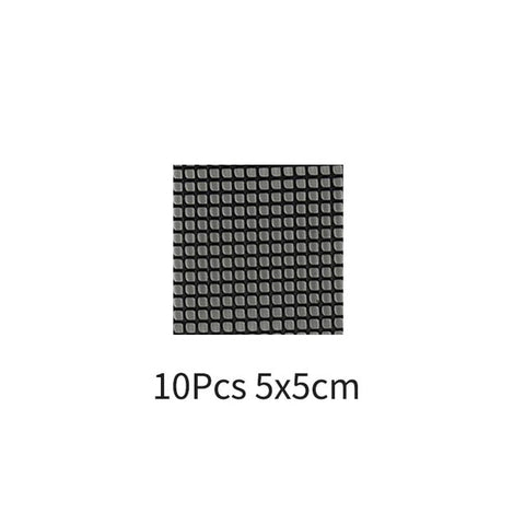 1 set of flowerpot hole mesh mats Bonsai basin bottom grid mat Multi-function Breathable gasket Gardening accessories