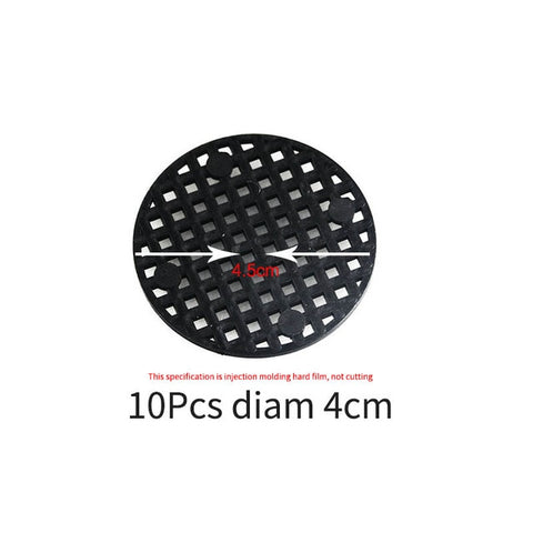 1 set of flowerpot hole mesh mats Bonsai basin bottom grid mat Multi-function Breathable gasket Gardening accessories