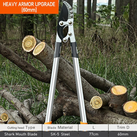 Garden Tree Pruning Shears High Branch Pruning Tool  Long Reach Aluminium Handle Fruit Knife Picker Pruner