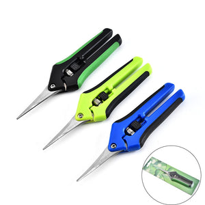 Pruning Shear Garden Tools  Vineyard Picking Fruits Home Gardening   Flower Scissors Household Potted Trim Weed Branches Carbon