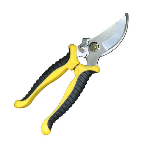 New product stainless steel gardening grafting tool fruit tree pruning tools  non-slip spring scissors  pruning shears