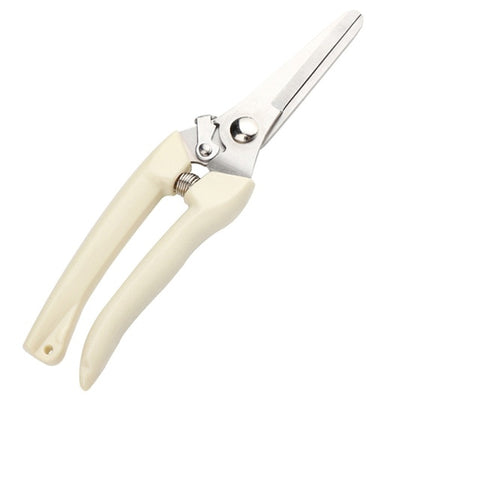 New product stainless steel gardening grafting tool fruit tree pruning tools  non-slip spring scissors  pruning shears