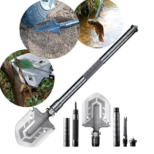 cross country Multi-purpose Shovel Garden Tools Outdoor Folding Military Shovel Camping Defense Security Tools