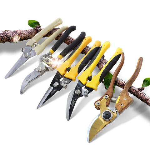 7 Inch 8 Inch Pruner SK5 Steel Pruning Shears Sharp Blade Grafting Garden Scissors Pruning Tools