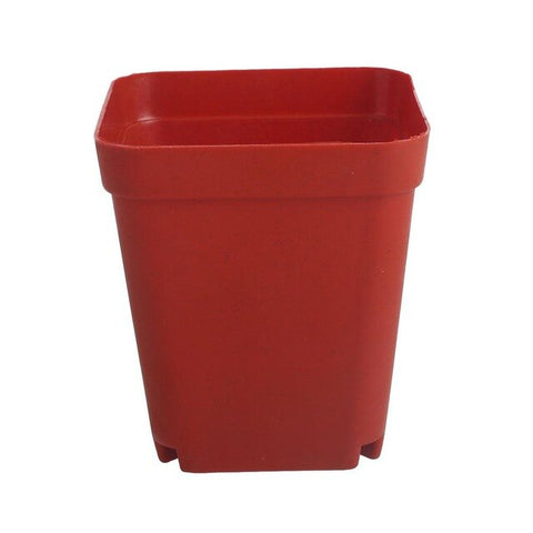 Flower Pot 8*7cm Plastic Square Planters Soil Accessories Vase Plant Care Colorful Multi-Meat Basin Gardening Supplies Mini