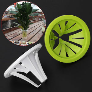 Hydroponics Rhizome Plant Fixed Tool Holes Type Flower Pot Basket Home Decor Accessory Plant Root Holder