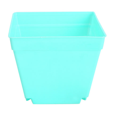 Flower Pot Square Planters Colorful Creative Plastic 10*10cm Vase Soil Accessories Gardening Supplies Plant Care Mini Desktop