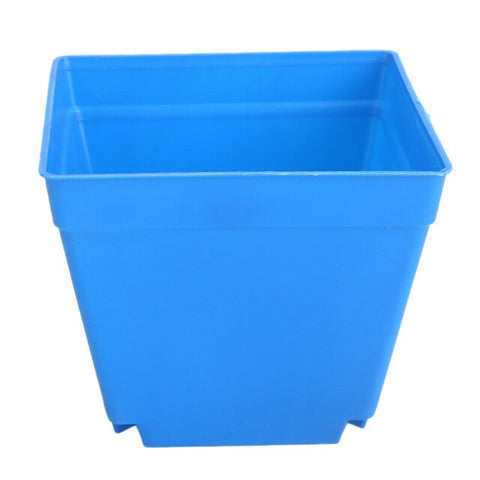 Flower Pot Square Planters Colorful Creative Plastic 10*10cm Vase Soil Accessories Gardening Supplies Plant Care Mini Desktop