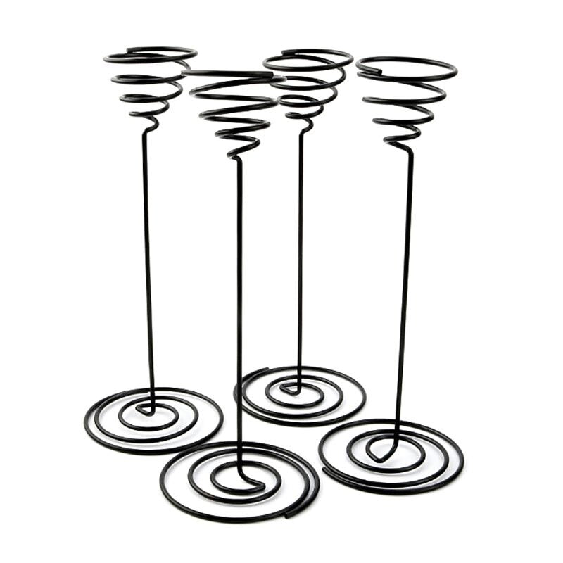 Creative Black Iron Air Pineapple Base Plant Flower Pot Rack Holder Home Balcony Garden Decor Supplies Landscape Accessories