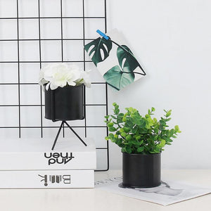 Flower Planters Iron Shelf Rack Succulent Plant Pot Home Decorative Flower Vase without Hole home decoration accessories