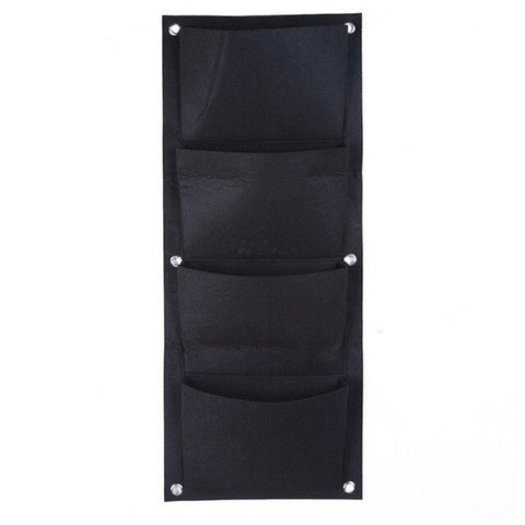 Practical Felt Multipurpose Flower Planting Garden Hanging Indoor Outdoor Vegetable Planter Wall Mounted Home Vertical Grow Bag