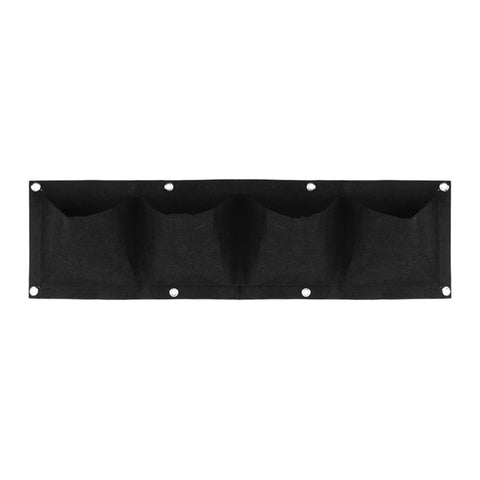 Pocket Wall-Mounted Non-Woven Felt Planting Bag Vertical Garden Planter Hangers Outdoor Indoor Flowers Growing Container Pots