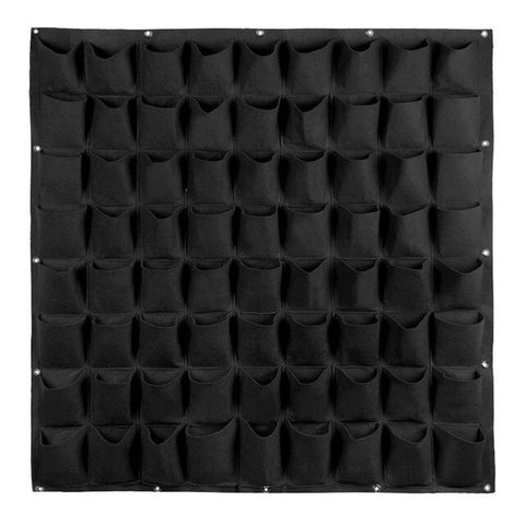 Pocket Wall-Mounted Non-Woven Felt Planting Bag Vertical Garden Planter Hangers Outdoor Indoor Flowers Growing Container Pots