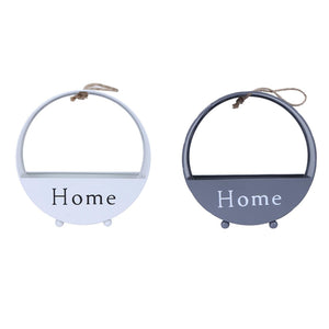 2 Pcs Indoors Iron Hanging Plant Pots Wall Pot Desktop Sitting Room Wall Hanging Flowerpot Garden Flower Pots and Planter Hangin