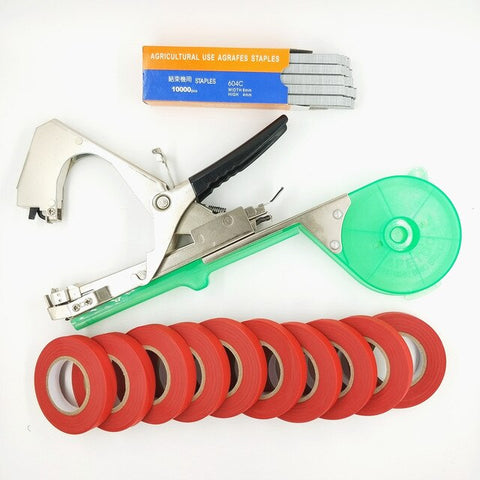 Onnfang Tapener Plant Tying Tapetool Machine Branch Hand Tying Machine Packing Vegetable Stem Strapping Tools Garden Tool