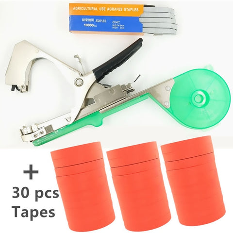 Onnfang Tapener Plant Tying Tapetool Machine Branch Hand Tying Machine Packing Vegetable Stem Strapping Tools Garden Tool