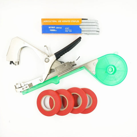Onnfang Tapener Plant Tying Tapetool Machine Branch Hand Tying Machine Packing Vegetable Stem Strapping Tools Garden Tool