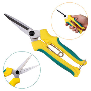 New Garden Hands Tools Pruning Fruit Tool For Tree Branch/Flowers Anti-slip Handle Pruners Garden Shears Gardening Secateurs