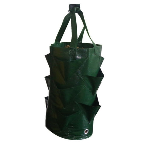 Garden Tool Set 3 Gallon Strawberry Planting Bag Hanging Strawberry Planter Bag