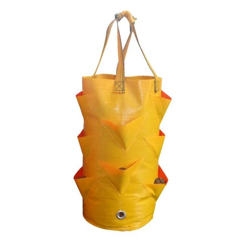 Garden Tool Set 3 Gallon Strawberry Planting Bag Hanging Strawberry Planter Bag