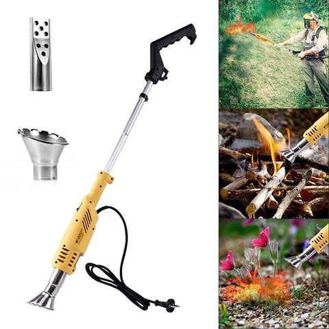2000W Electric Weed Burner Garden Gear Weed Killer Equipment Thermal Weeding Stick Gardening Tools Machine