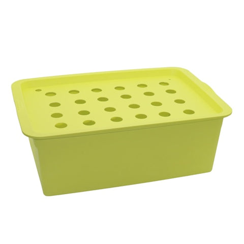 1 set Plant Site Hydroponic System 24 holes Indoor Garden Cabinet Box Soilless seedling Grow Kit Bubble Planters Nursery Pots
