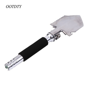 OOTDTY Multifunctional Military Tactical Folding Shovel Gardening Hiking Emergency Tool